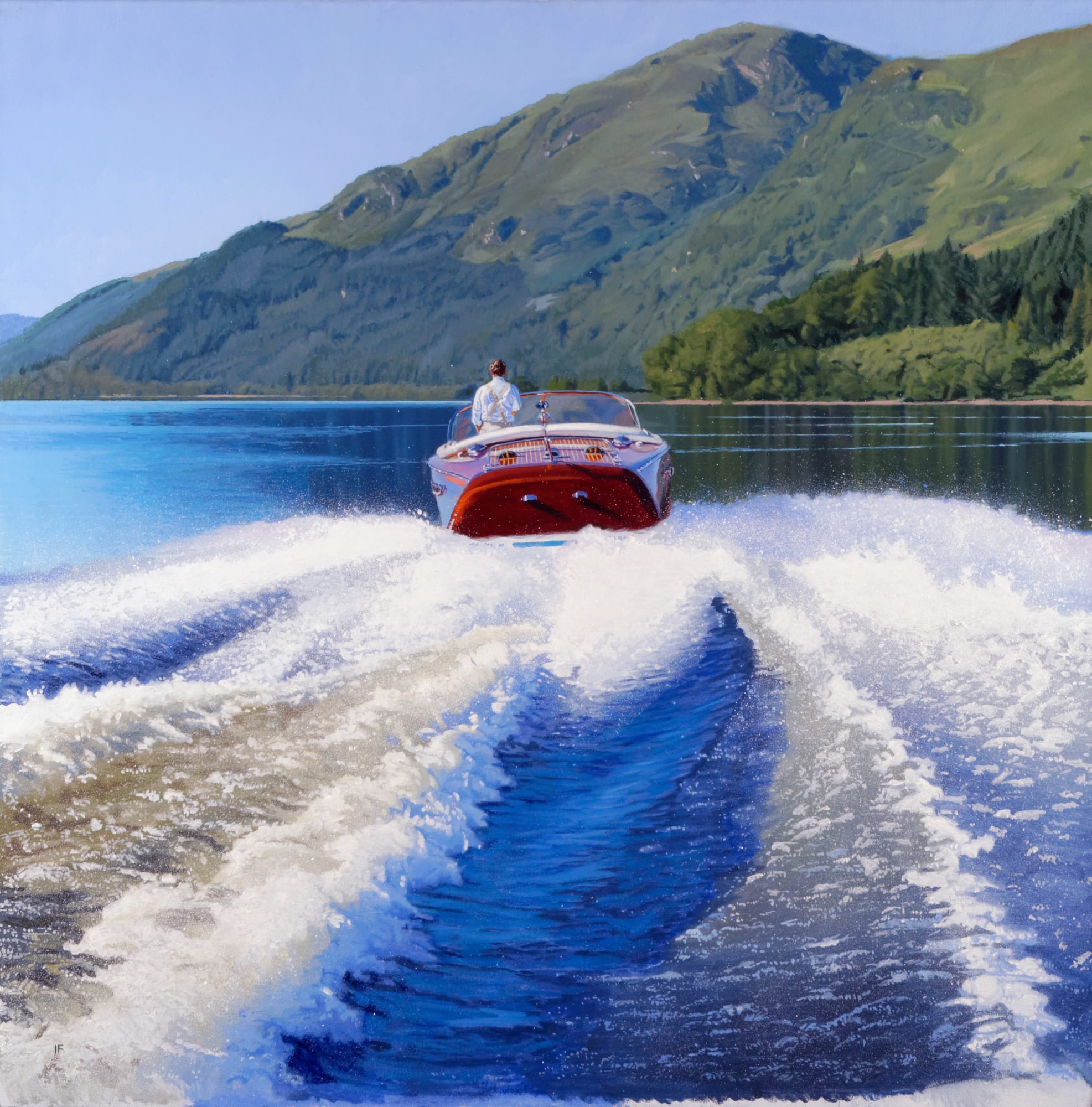 Iain Faulkner, Wake II, Loch Eck, 2022
