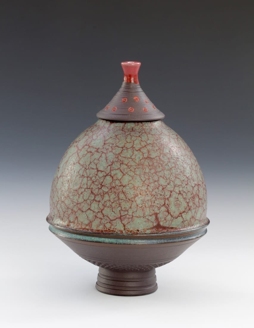 Geoffrey Swindell, Onyx Lidded Pot, 2021