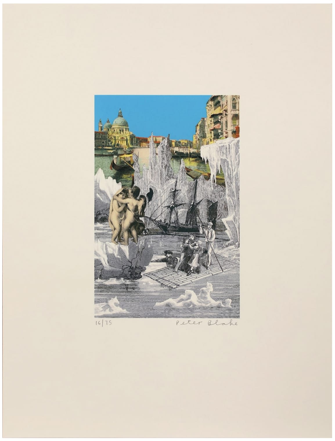 Sir Peter Blake CBE RDI RA, Iceberg I, 2009