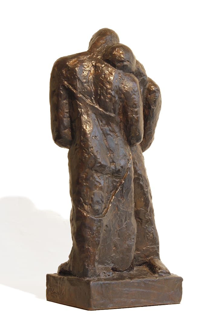 Margaret Lovell D.Litt. Hon FRBS RWA, The Couple, 1958