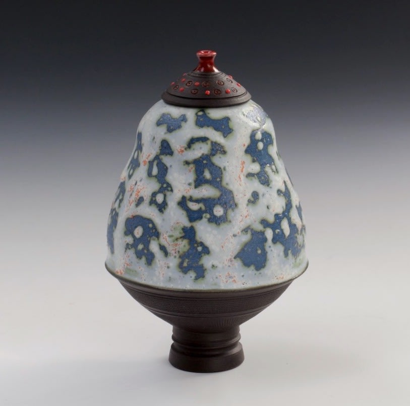 Geoffrey Swindell, Lidded Pot, 2021