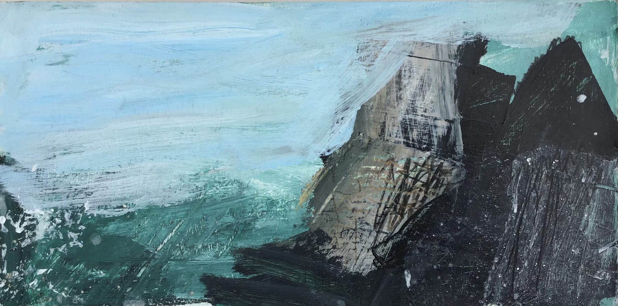 Craig Underhill, Godrevy - Rock and Sea, 2021