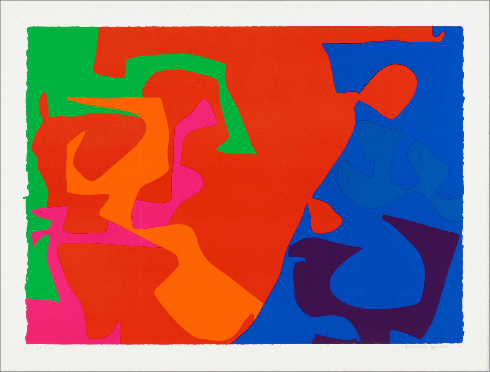Patrick Heron CBE, January 1973 : 6, 1973