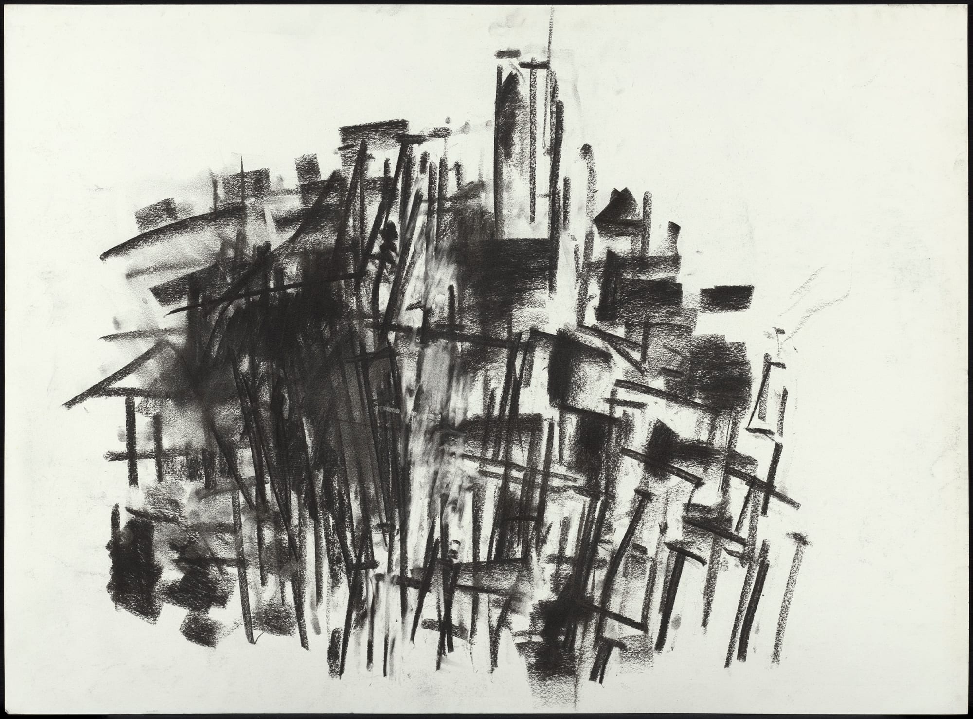 Dennis Creffield, Lower Manhattan, 1996