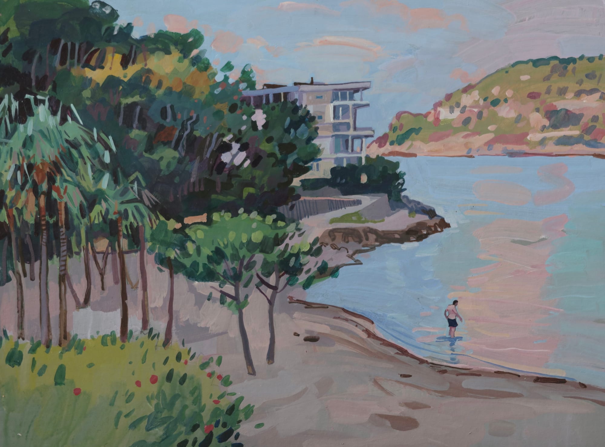 Lachlan Goudie, 27. Evening Swim