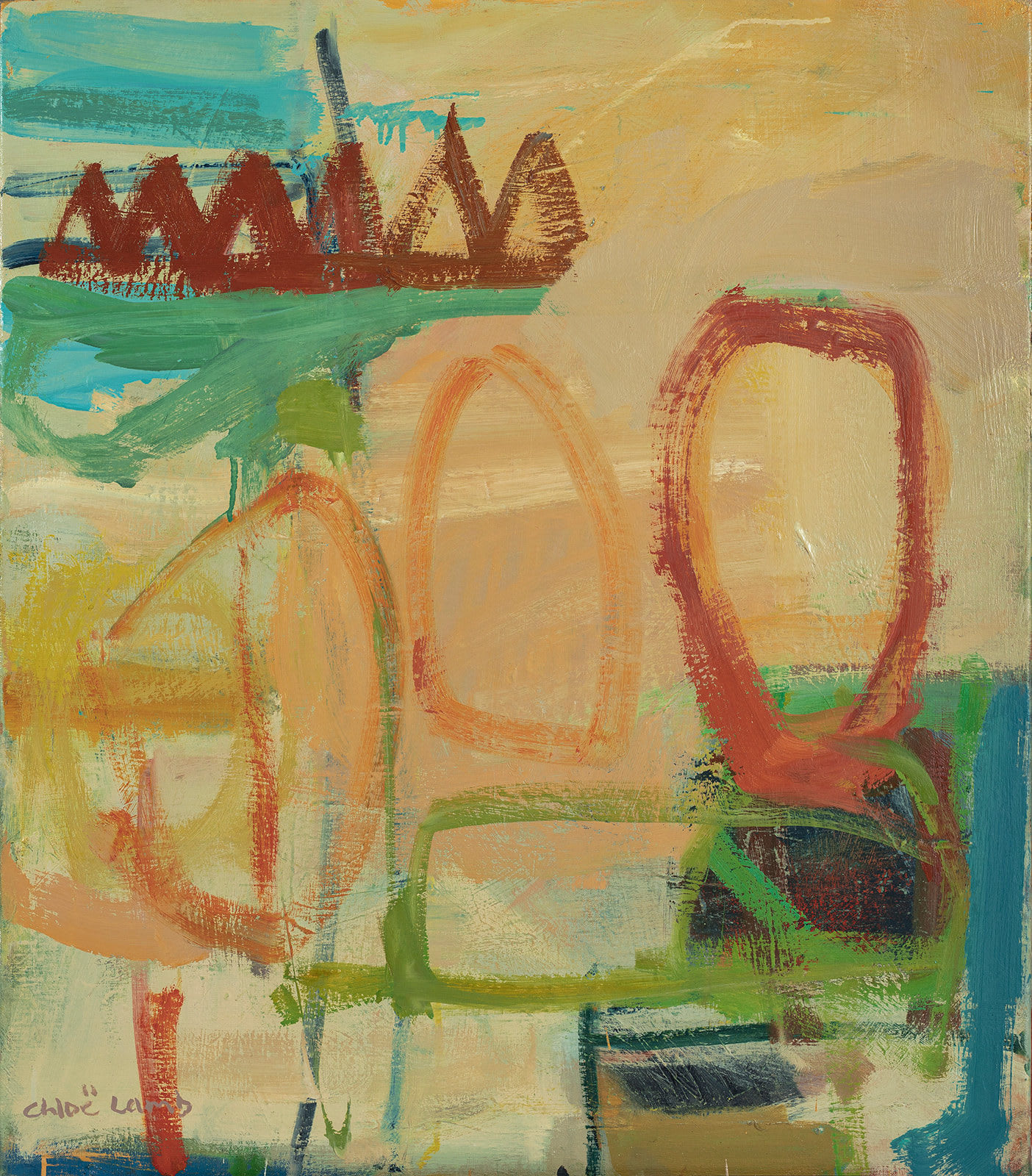 Chloë Lamb, Camping, 2022