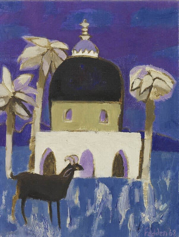 Mary Fedden OBE RA RWA, The Goat, 1968