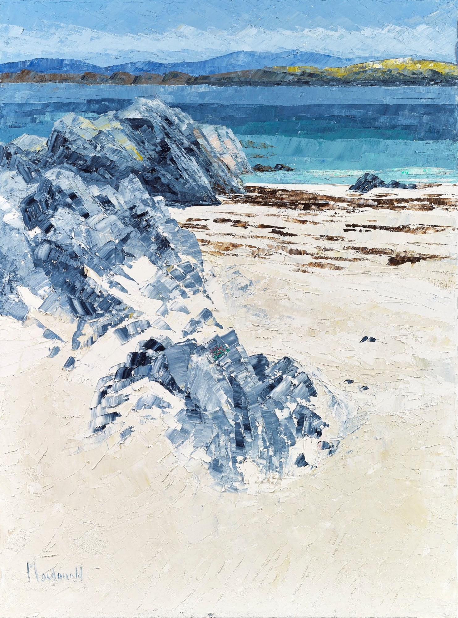 Frances Macdonald, Wind Blown Sands and Aqua Seas