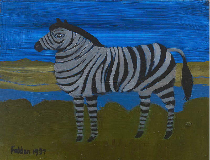 Mary Fedden, Zebra, 1987