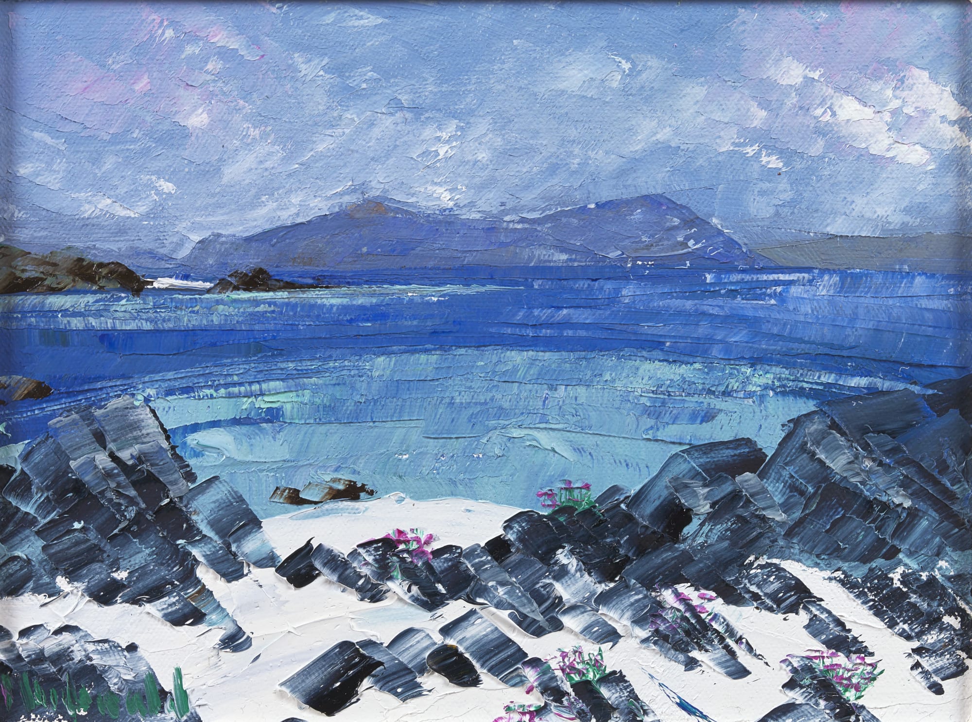 Frances Macdonald, 36. Ben Mhor and the Gribun Cliffs