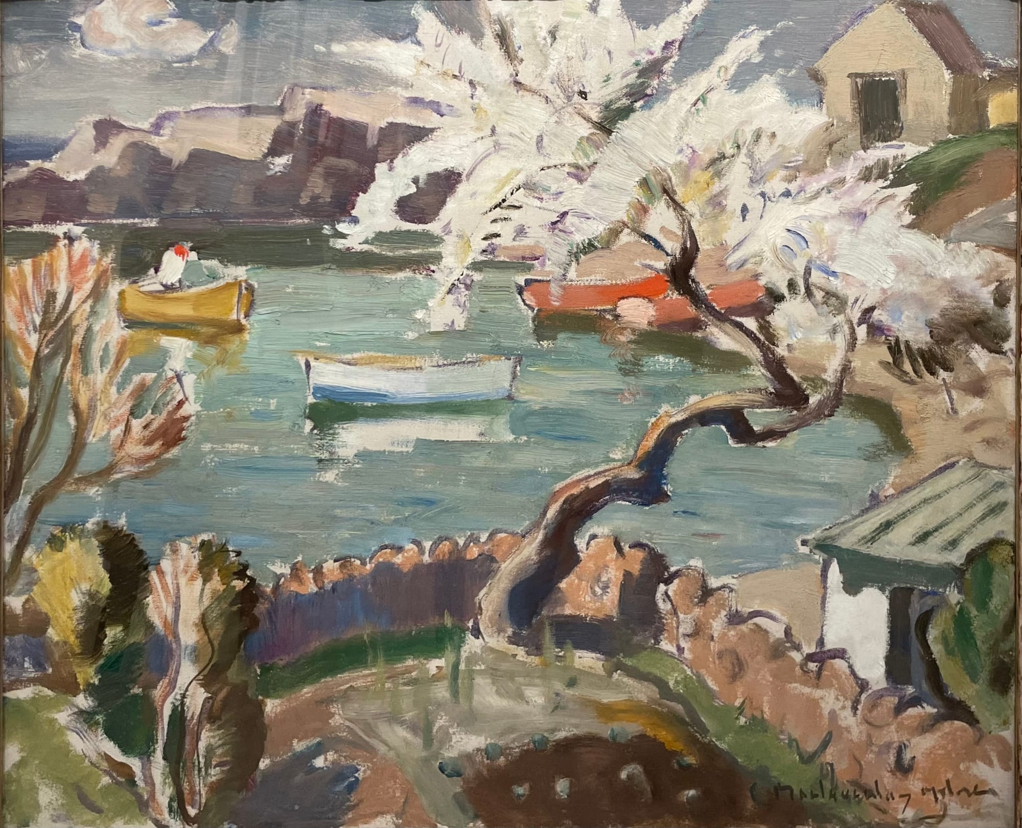 John Maclauchlan Milne, Ferry Rock, Arran, circa 1940s