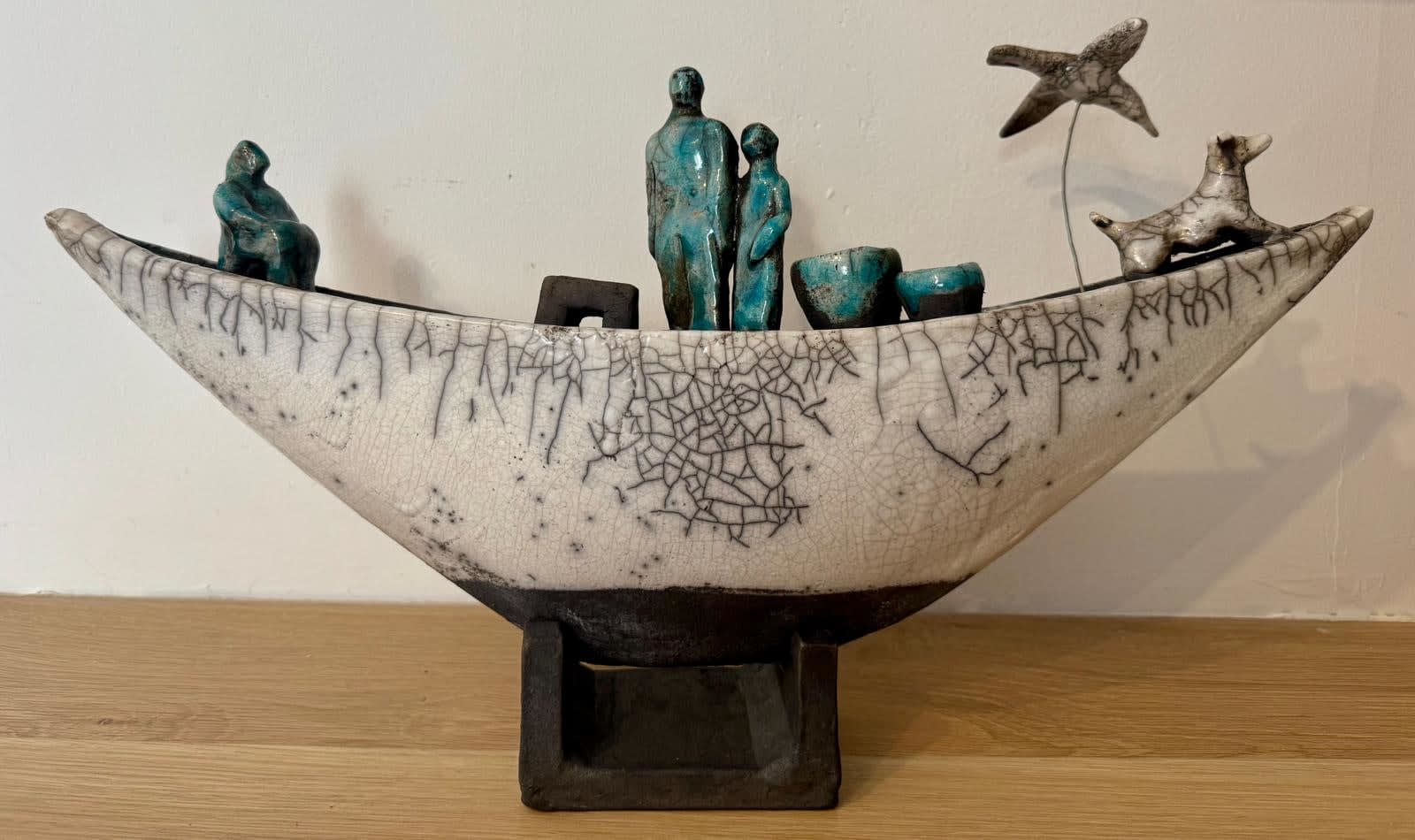 Kate Reynolds, Raku Voyage, 2025