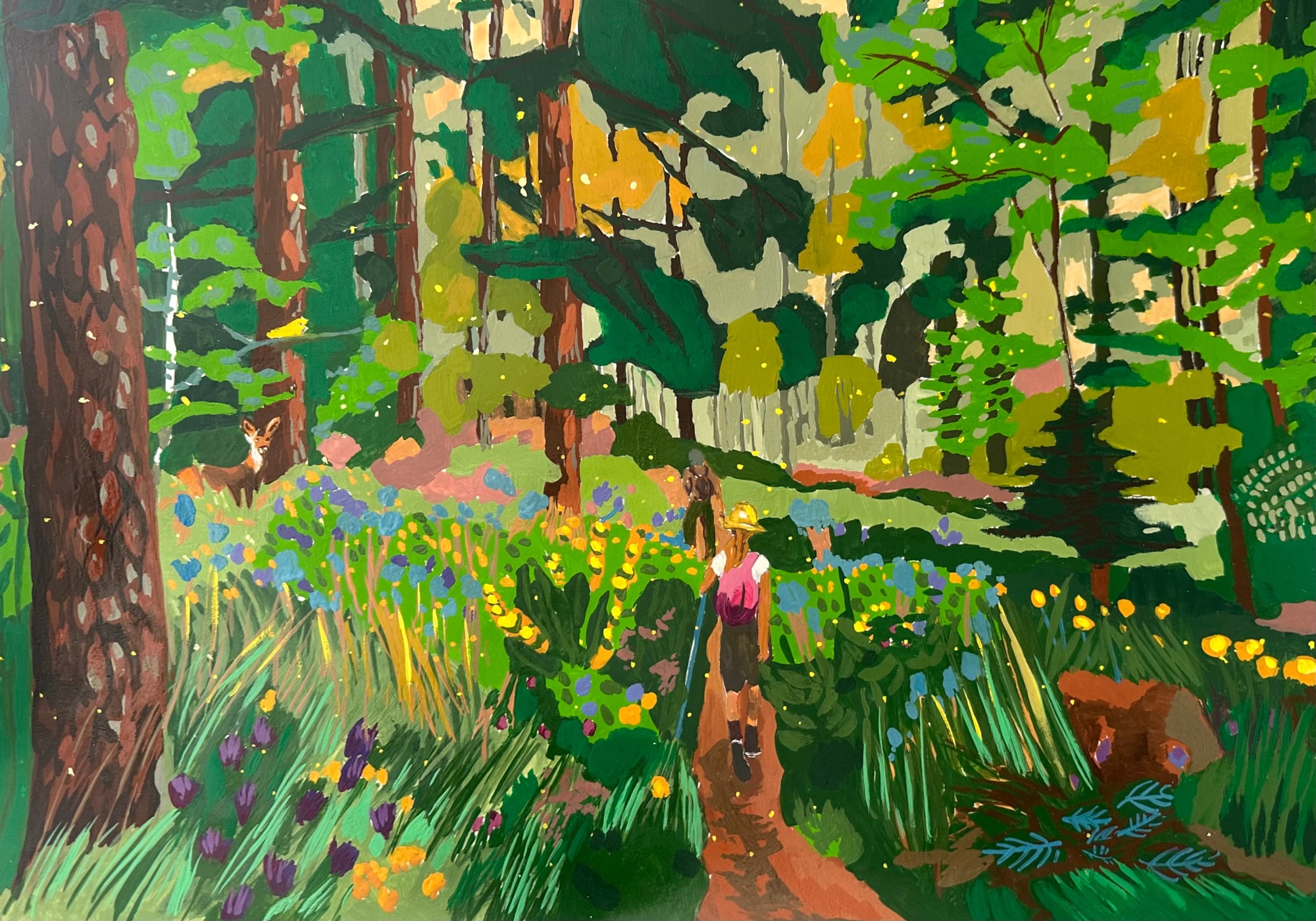 Nadège Marneffe, The Path, 2022