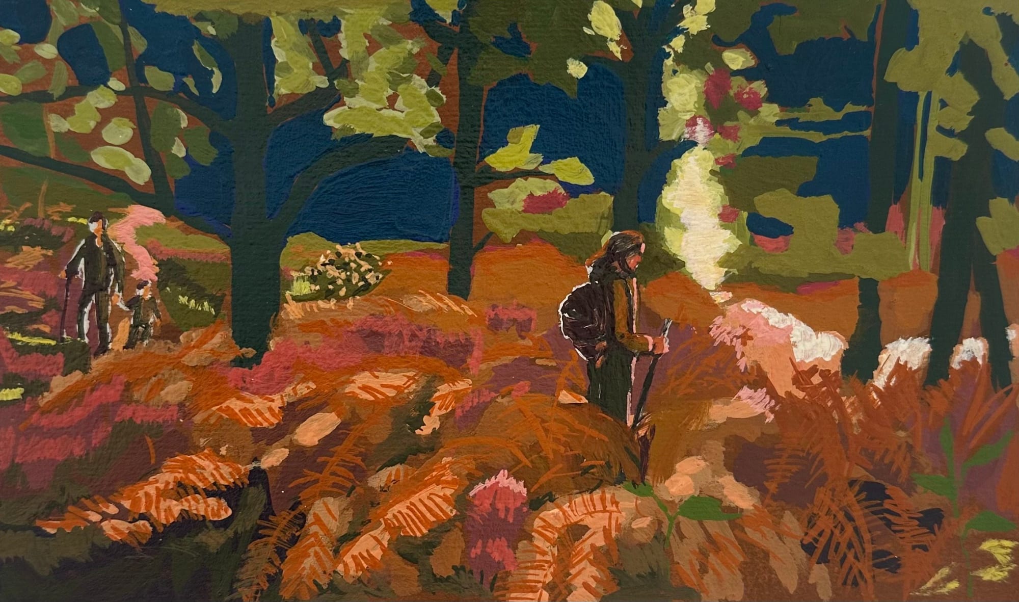 Nadège Marneffe, Moss Ferns, 2022