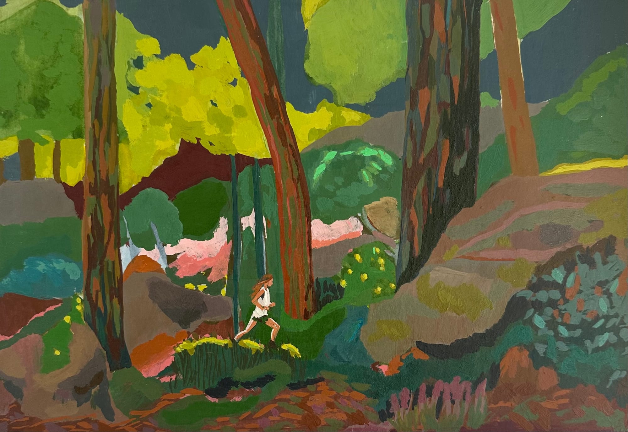 Nadège Marneffe, Running Free, 2022