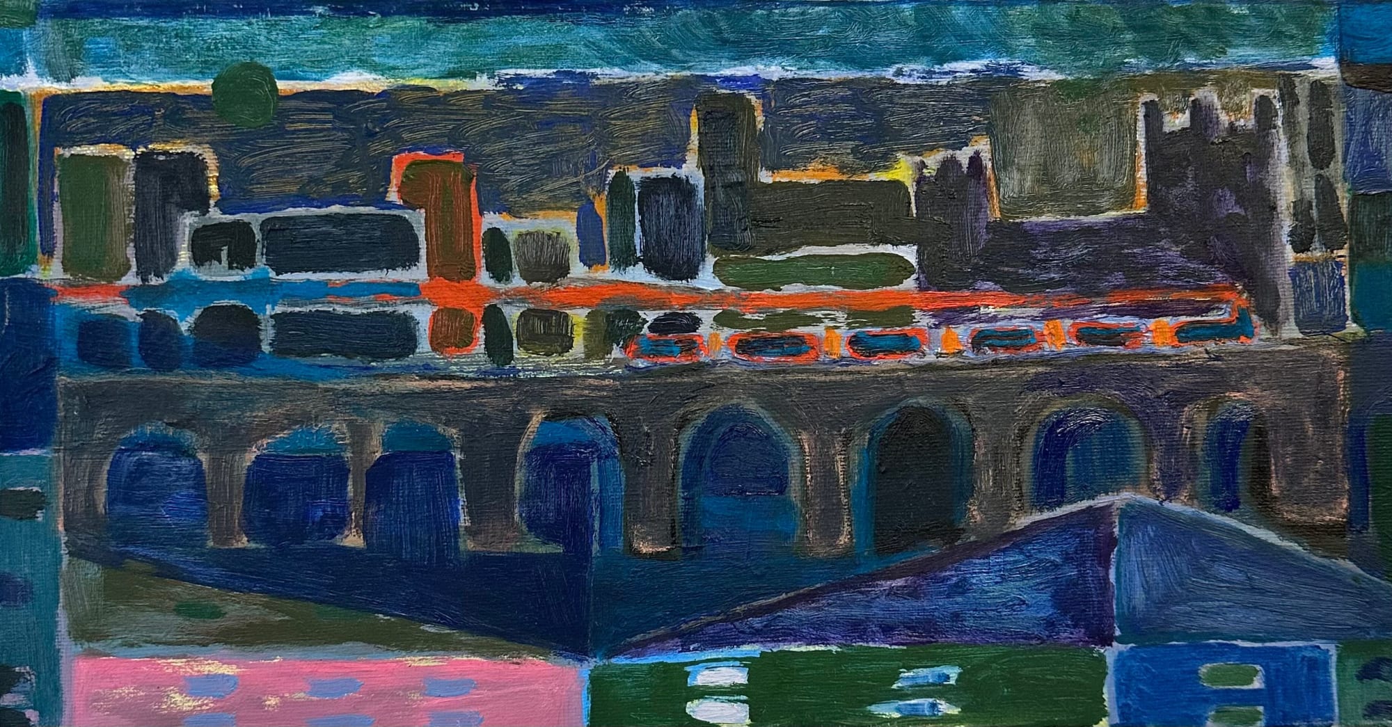 Oliver Hoffmeister, Trainline (Sketch), 2023