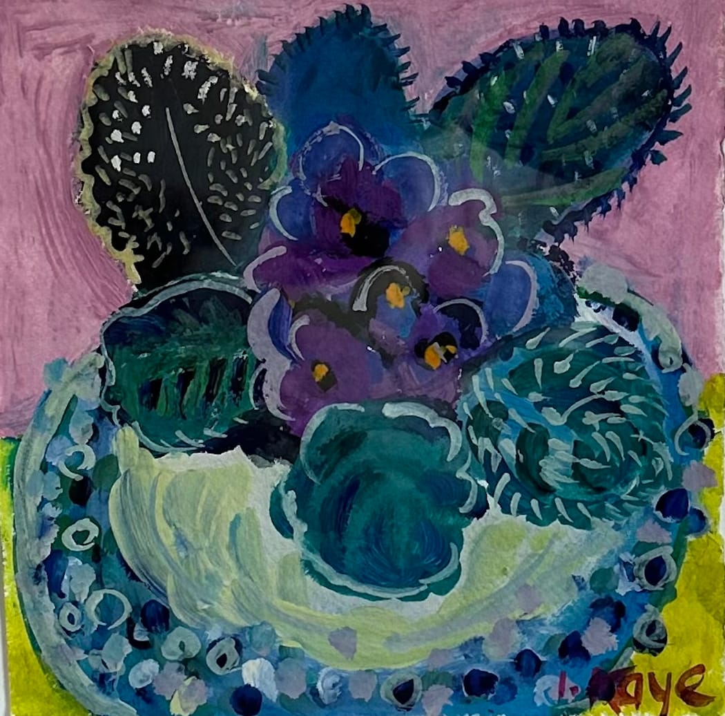 Louise Kaye, African Violet IV