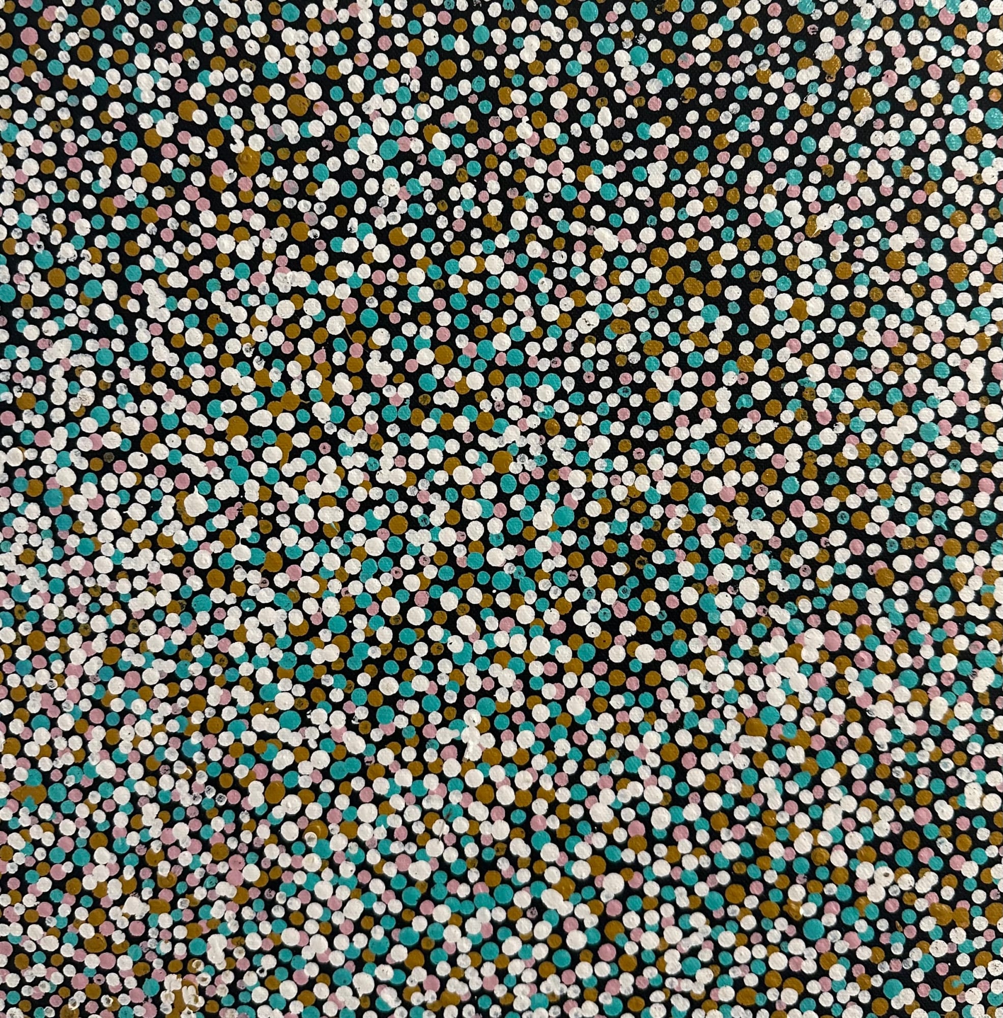 Aboriginal Art, Bessie Petyarre - Pencil Yam Seed