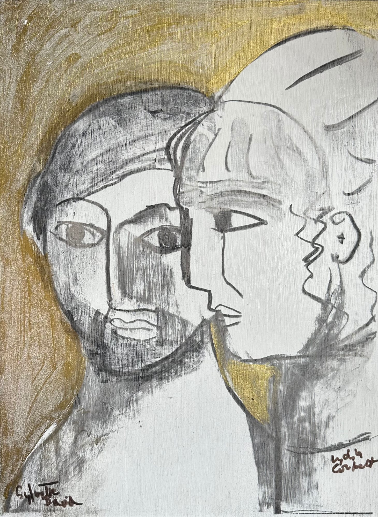 Lydia Corbett (nee Sylvette David), Sylvette with Picasso Young