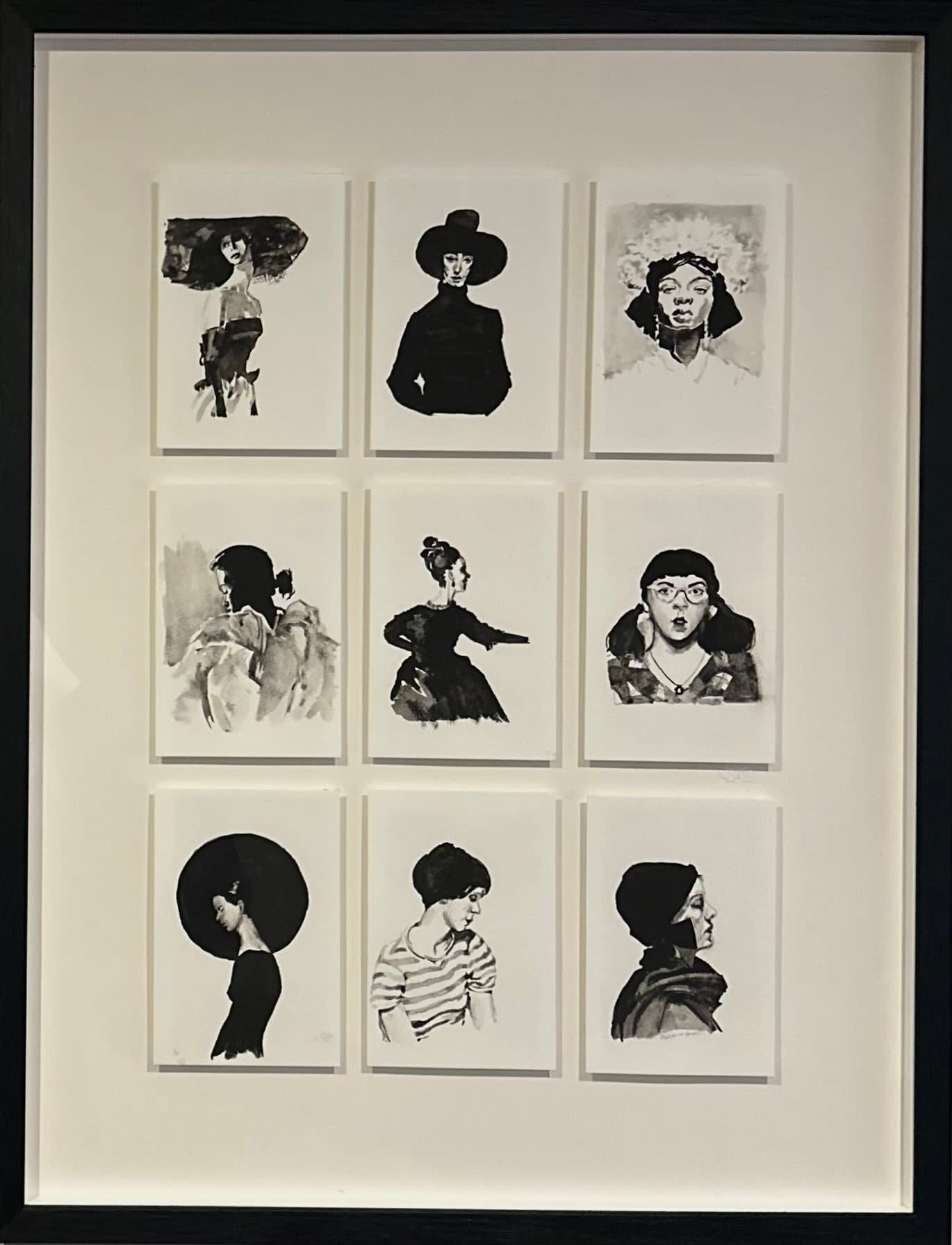 Caroline Brown, Nine Lunar Black Studies, 2024