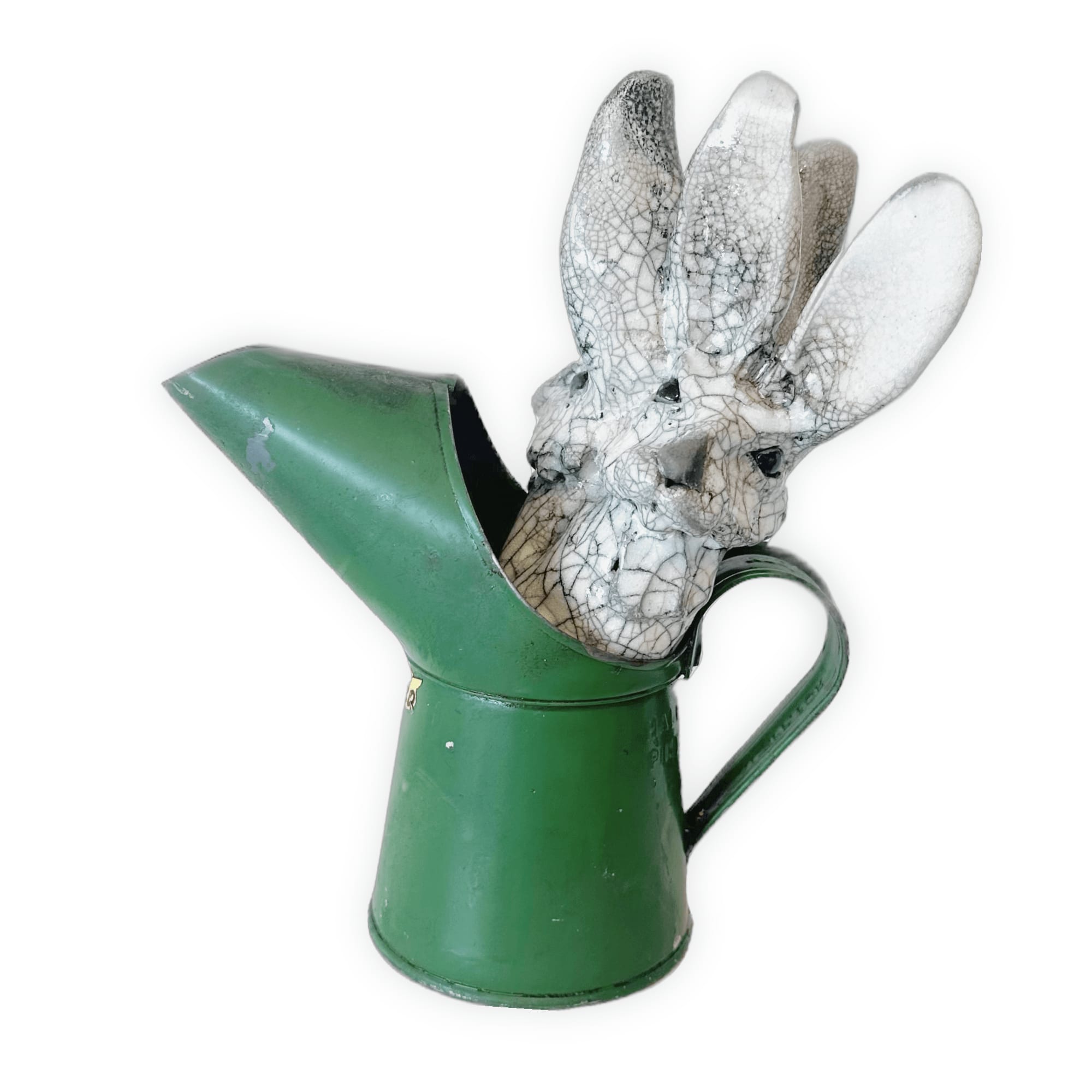 R & B Ceramics, 1/2 Pint Double Greasy Hare, 2025