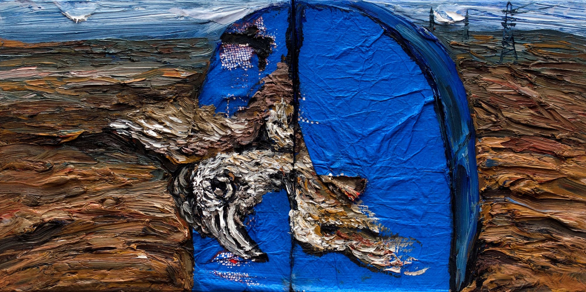 Anupam, Blue 1, 2019