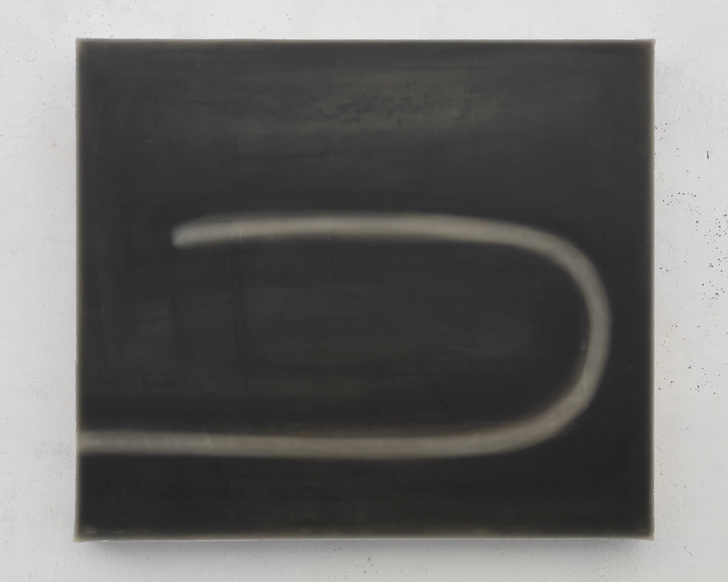 Manuela García, De la serie pinturas de cera, negra VIII, 2024