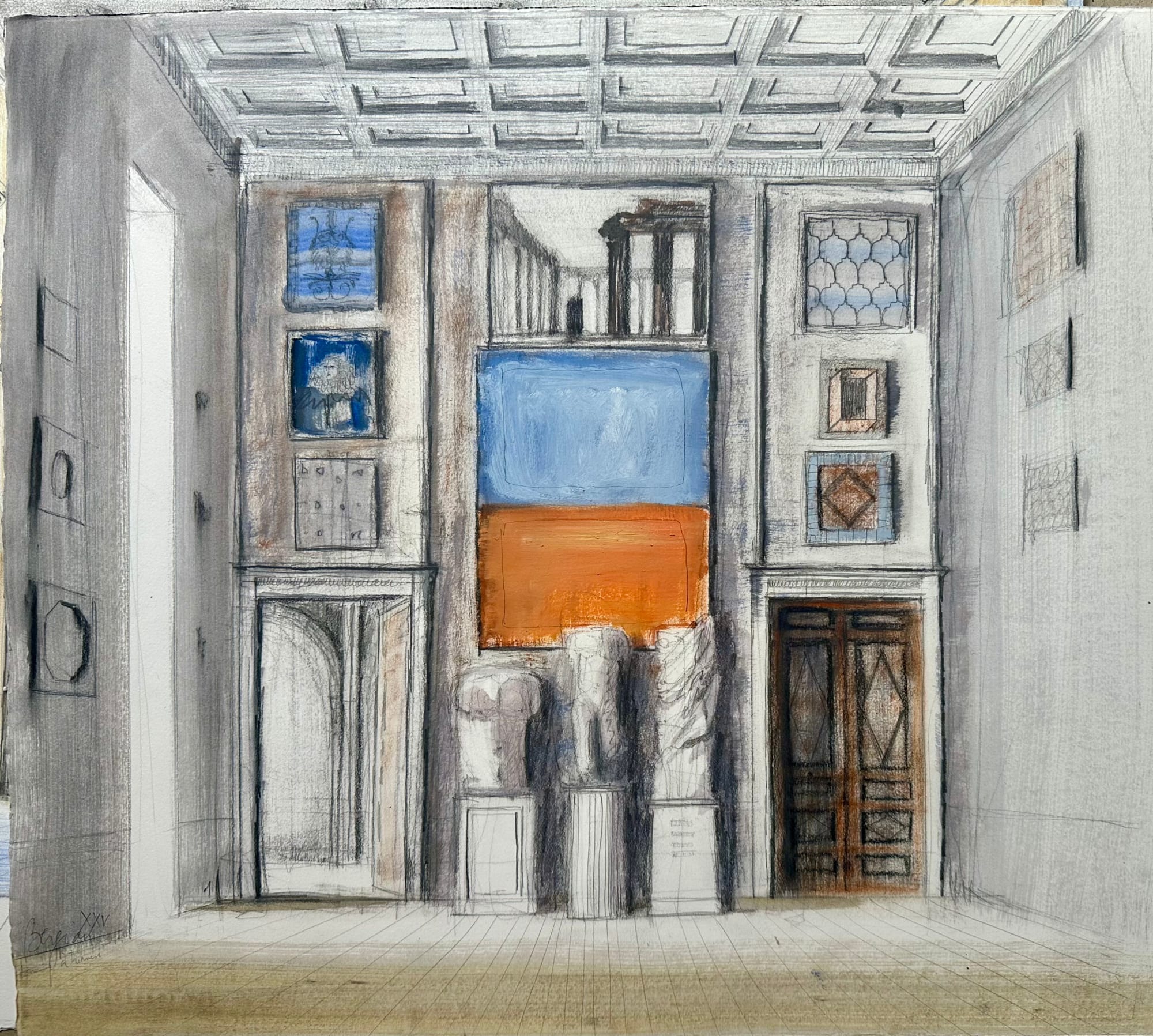 Pierre Bergian, Hommage a Piranesi, 2025