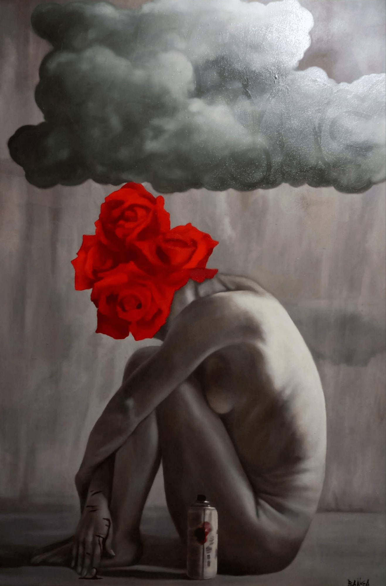 Brando Banga, THROES AND THORNS, 2023