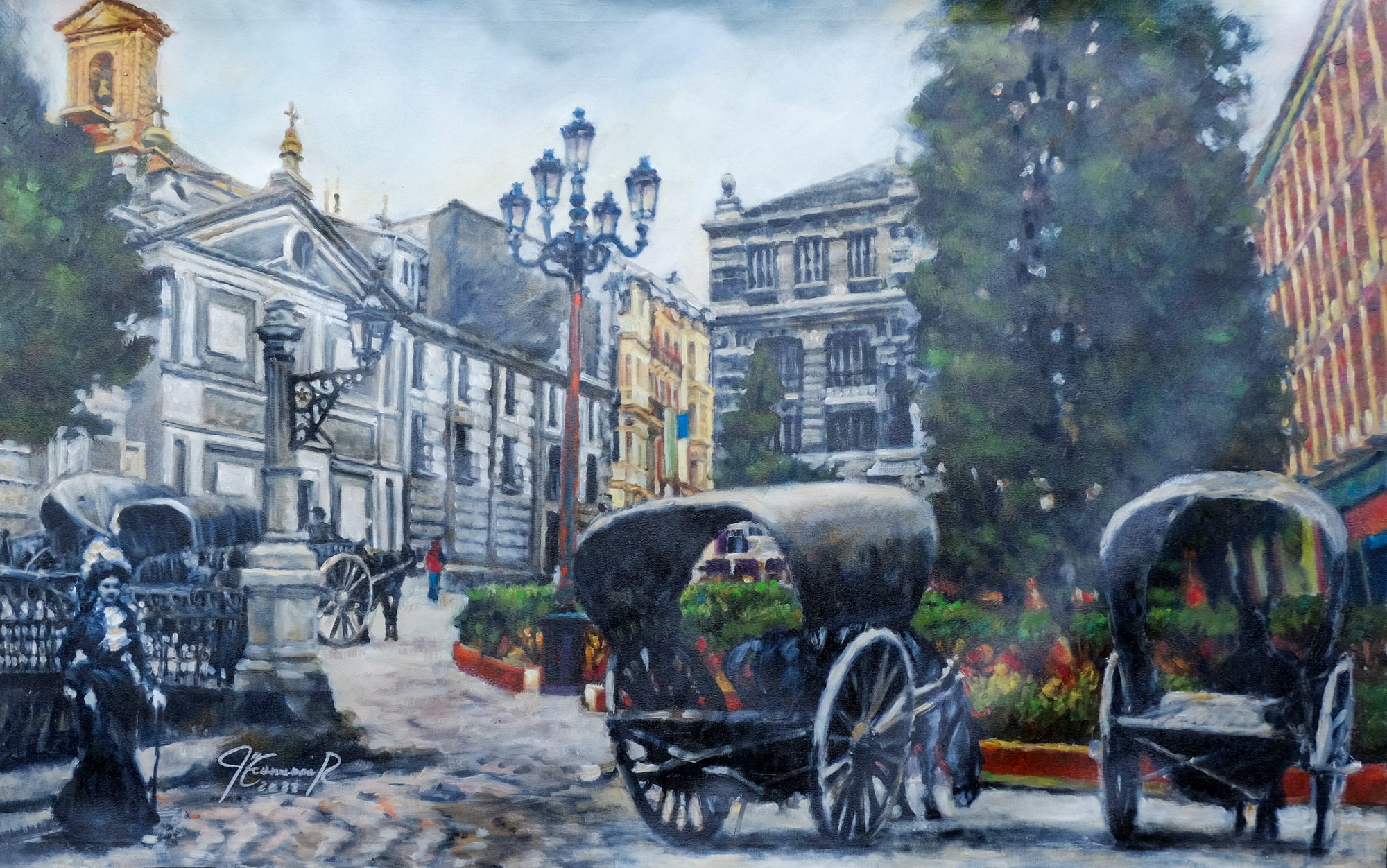 Isabel Echevarria, Calle de la Descalzas Madrid, 2023