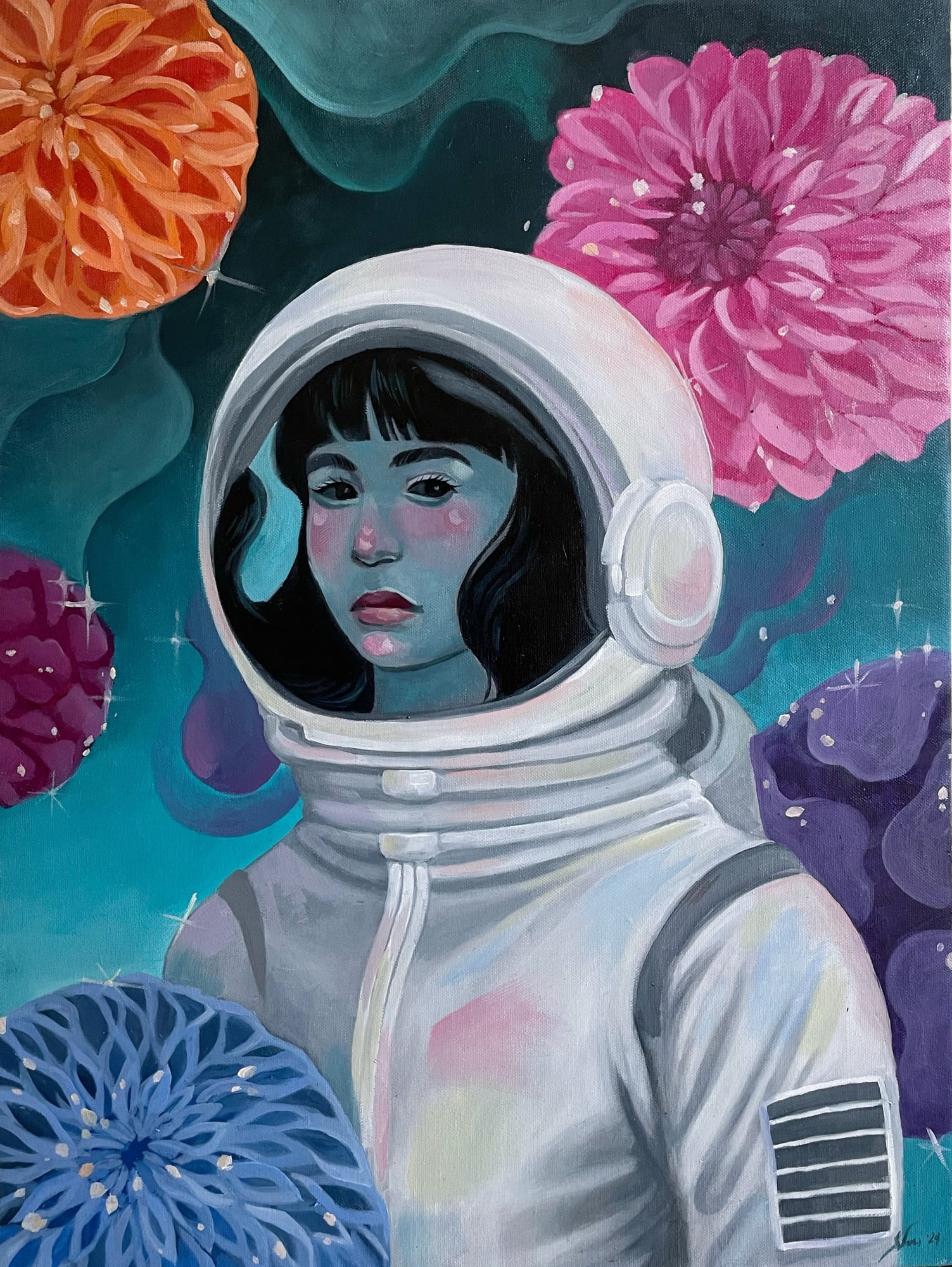 Shai Ancheta, Space Flowers 1