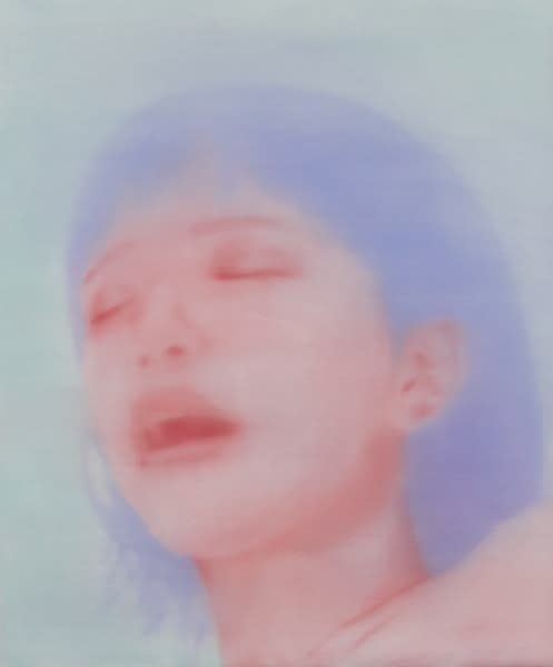 Mel Chan, Girls Say Hello to Gerhard Richter - Nozomi Ishihara, 2023