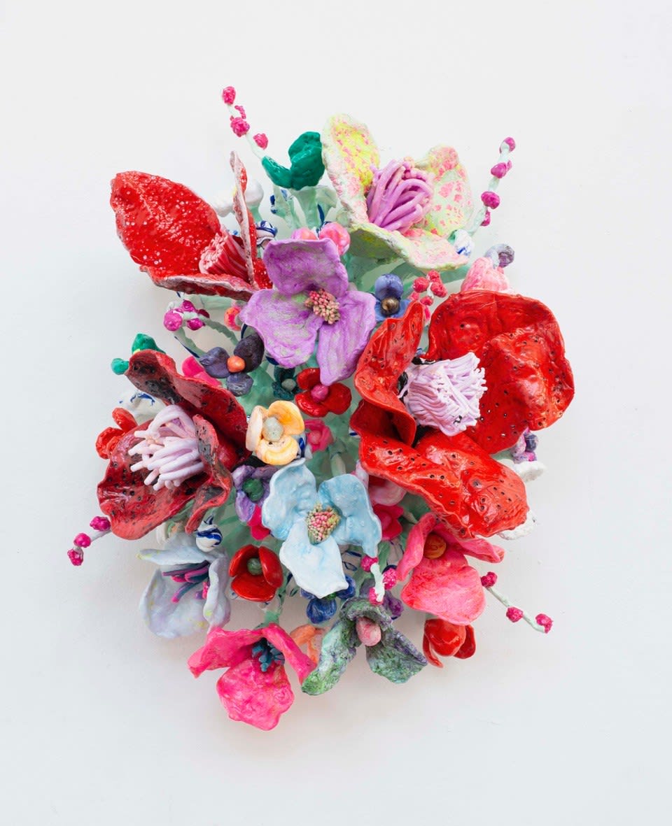 Stefan Gross, 14 Flower Bonanza red, mint