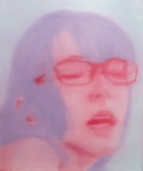 Mel Chan, Girls Say Hello to Gerhard Richter - Yui Hatano, 2023