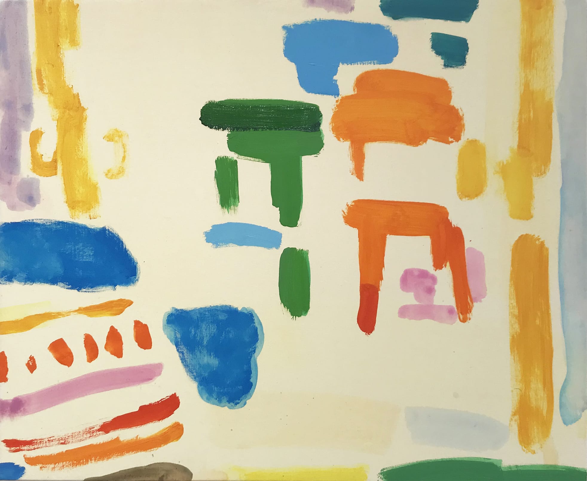 Tim Braden, Cadmium orange chair, 2019