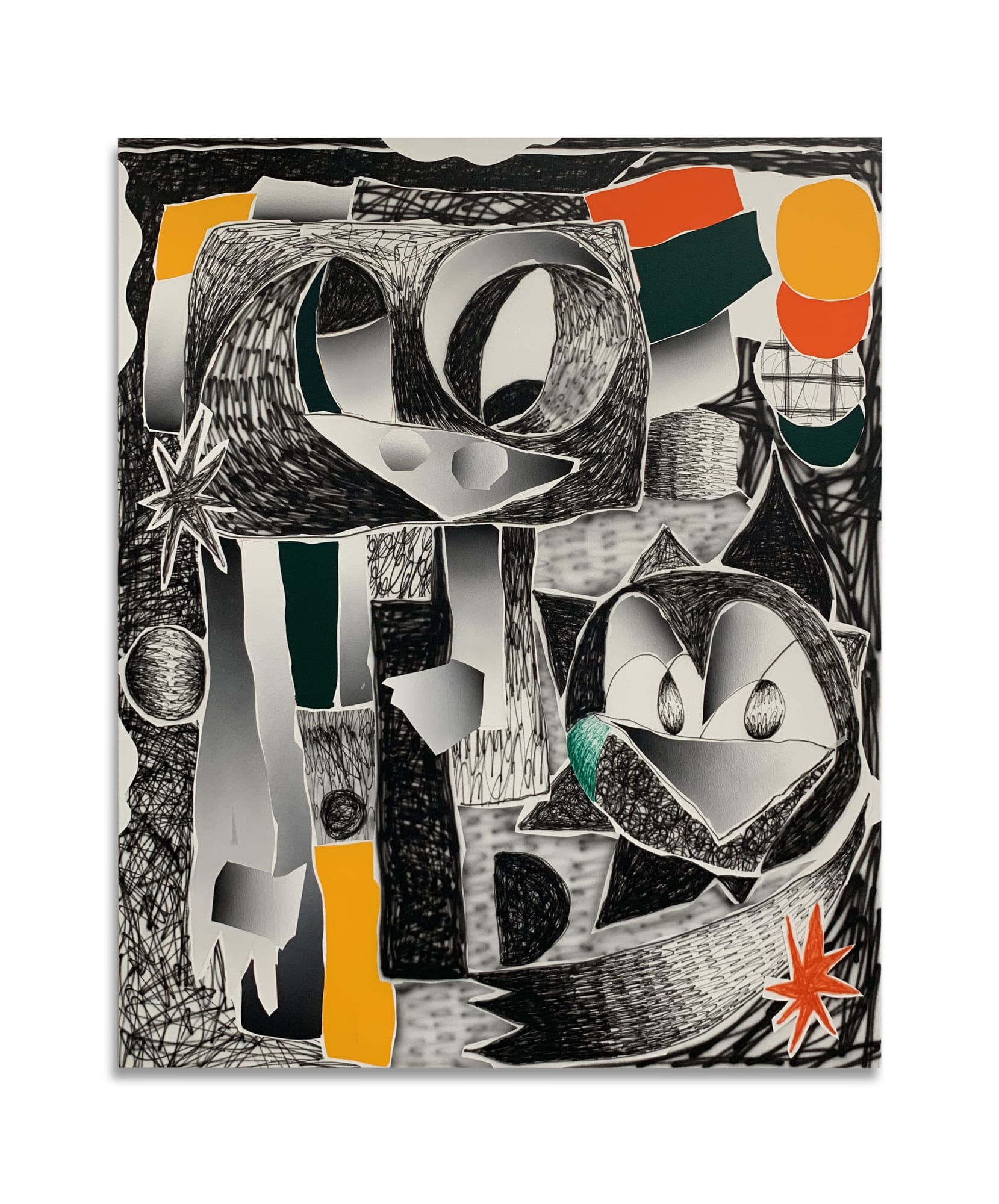 Barry Reigate, Shuffing Within a Cul De Sac, 2018