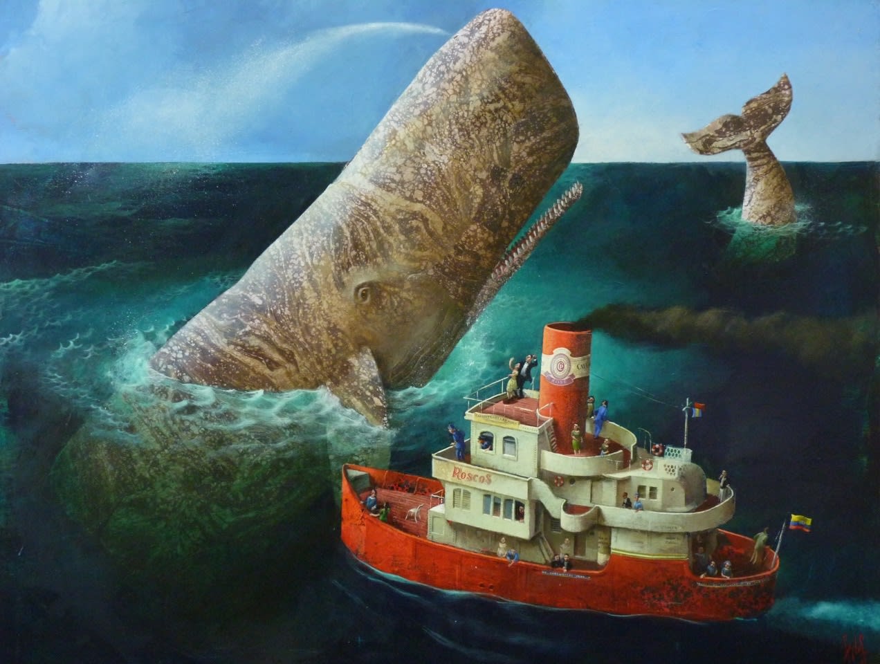 Sylvain Lefebvre, A Whale!, 2016