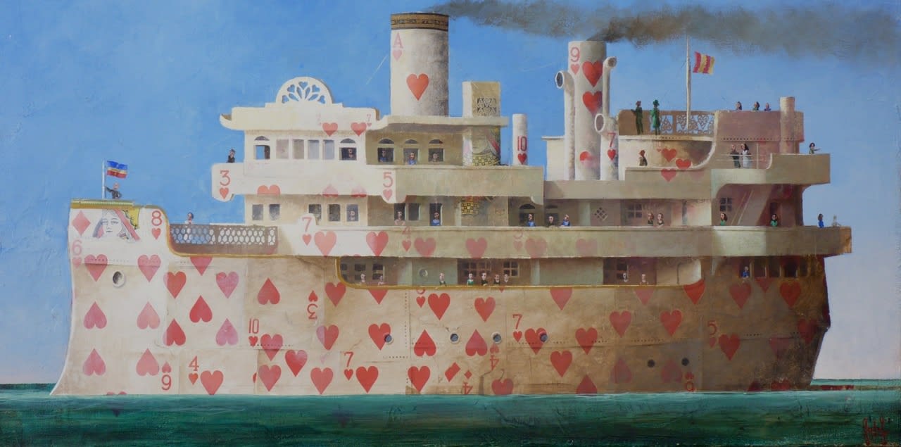 Sylvain Lefebvre, The Valentine Boat, 2016