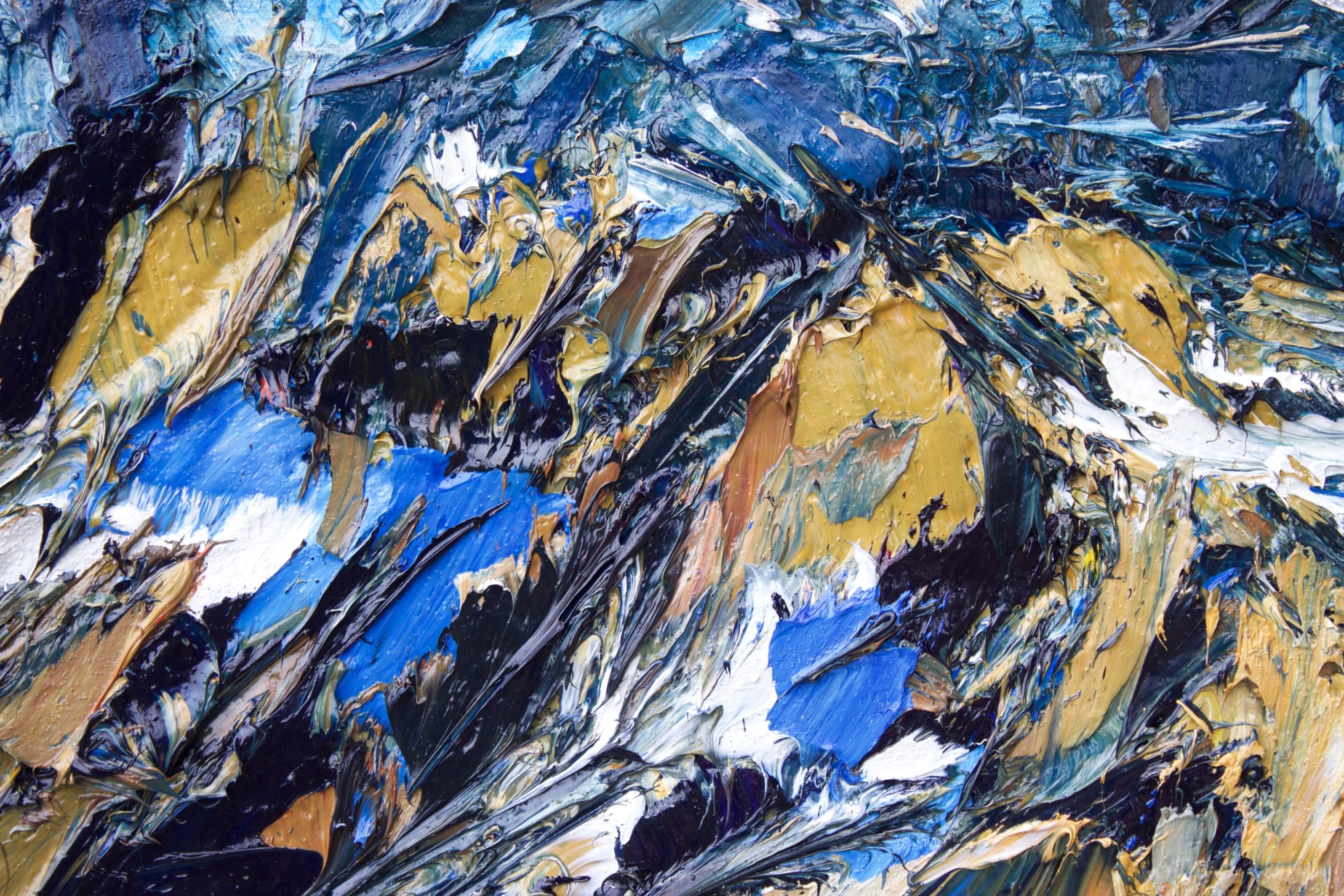 Holly Zandbergen, The Olivine Range (Detail 1), 2017