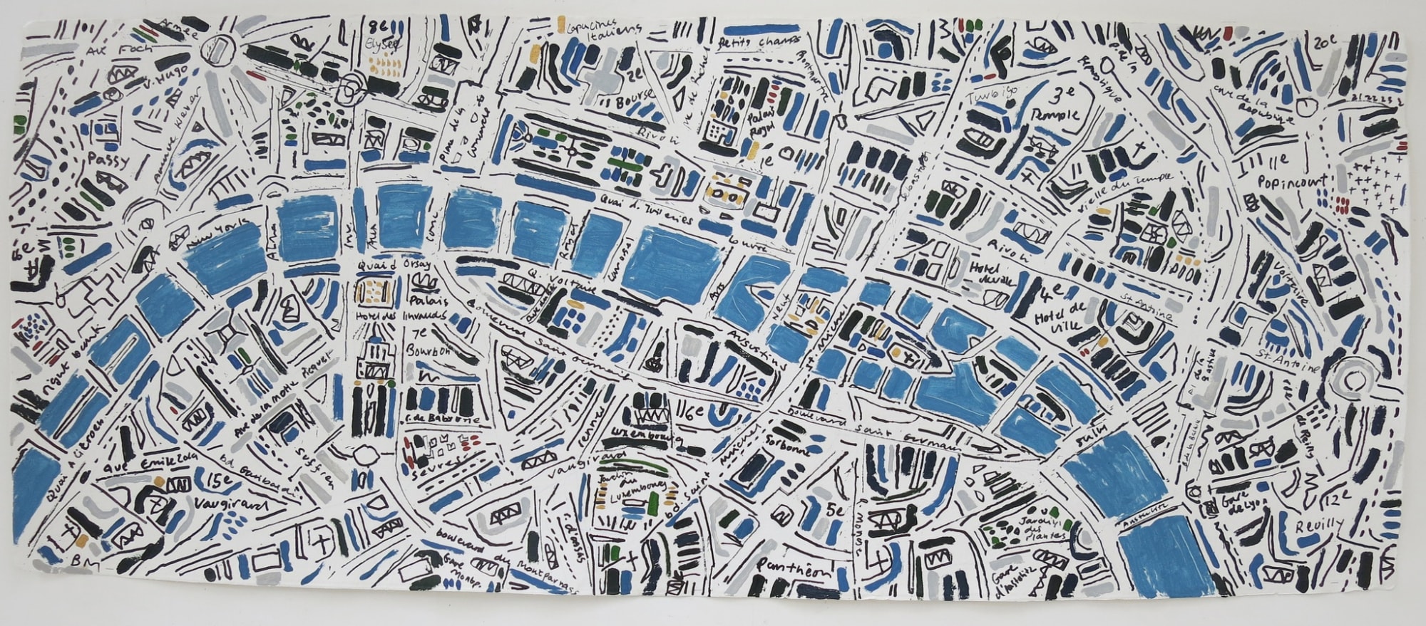 Barbara Macfarlane, Lapis and Gold Paris, 2014