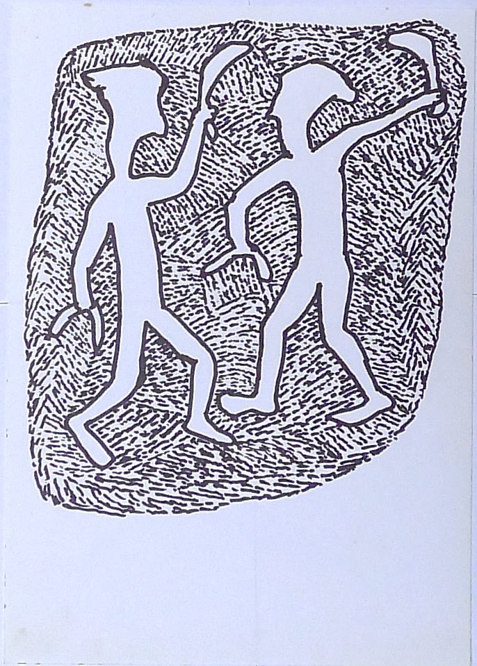 Jimmy Pike, Two men fighting