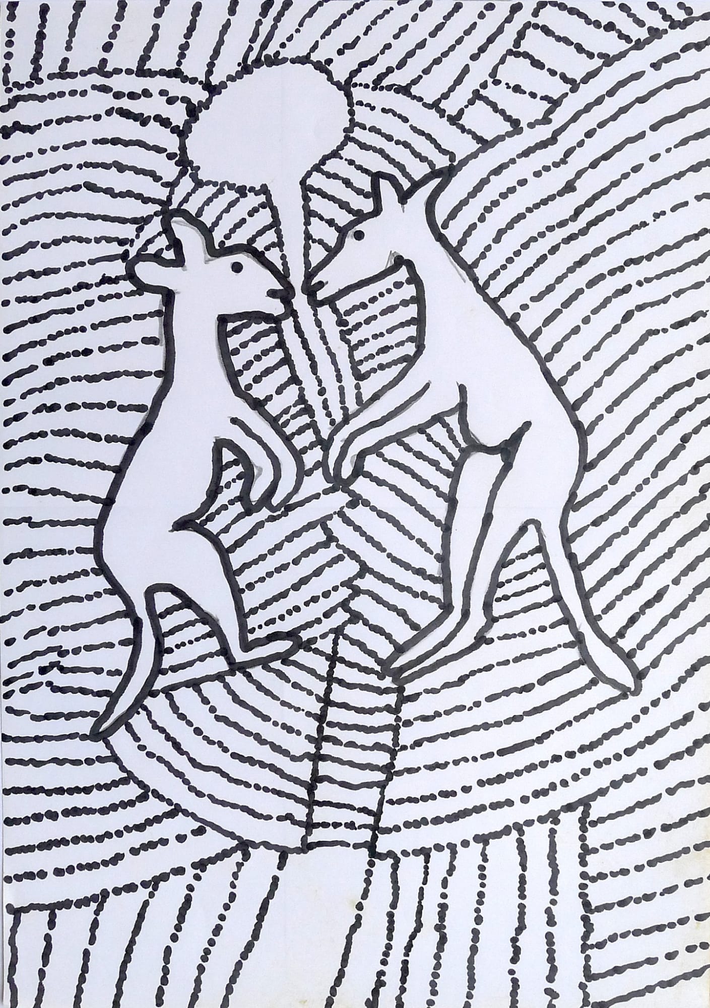 Jimmy Pike, Two kangaroos