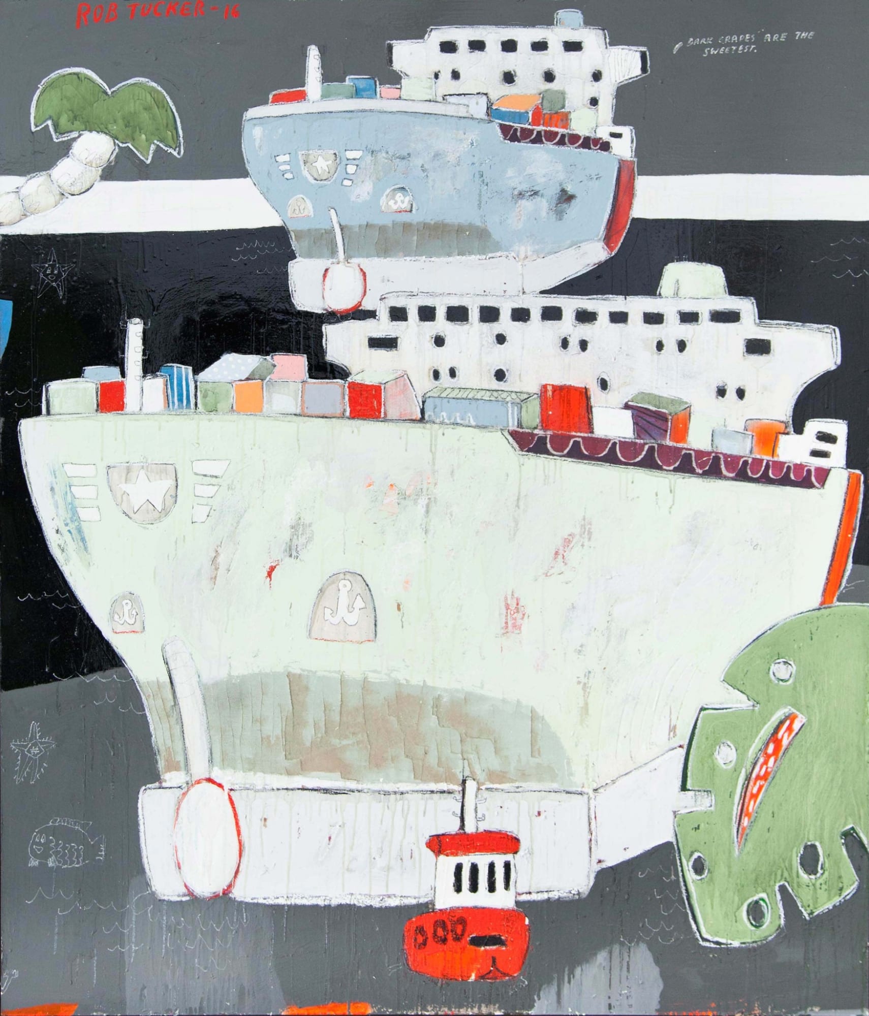 Rob Tucker, Dark Grapes Are The Sweetest, 2016