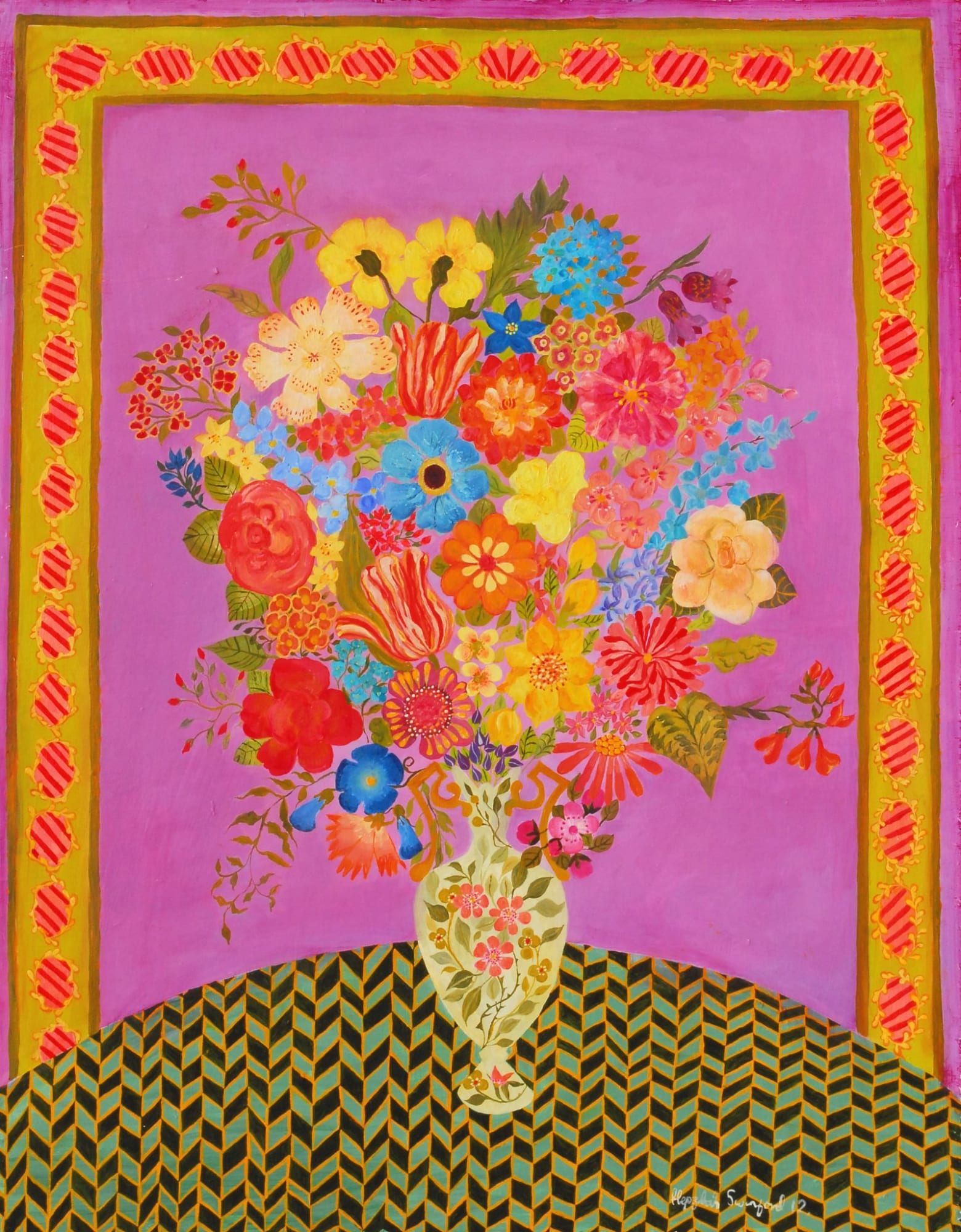 Hepzibah Swinford, Carnations, 2012