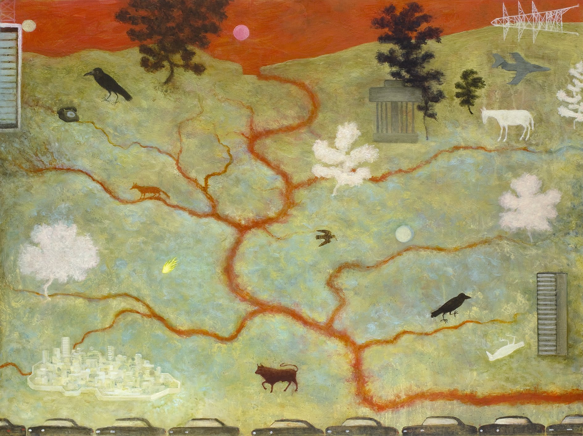 Alasdair Wallace, River Rust, 2013