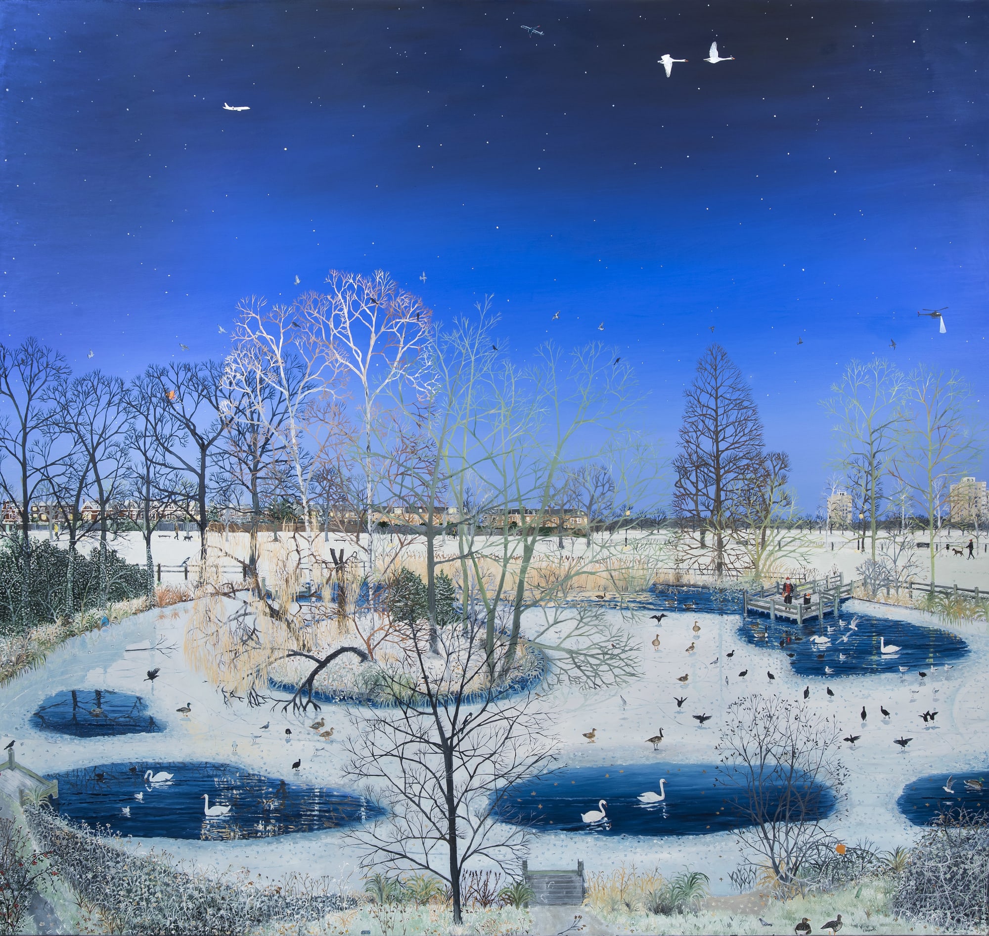 Emma Haworth, Frozen Lake, 2017