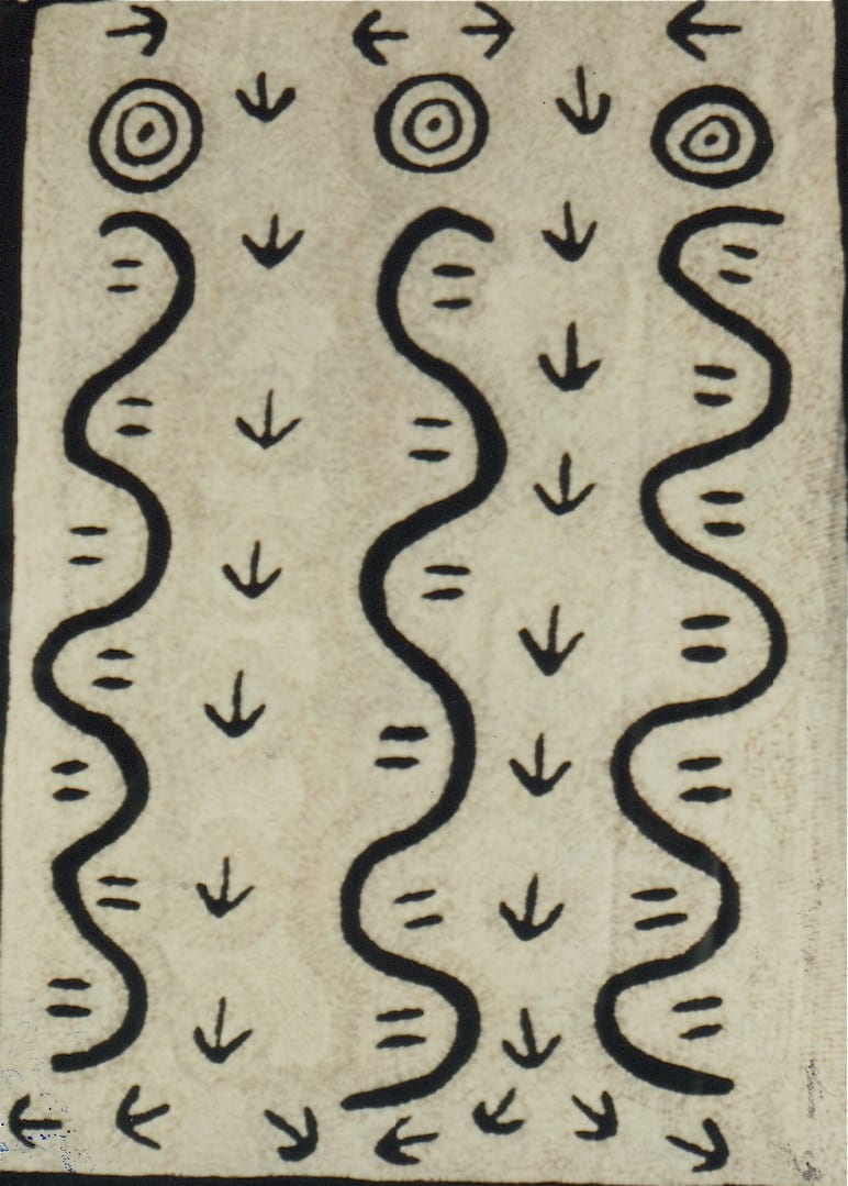 Nancy Nangala Watson , Emu/Water (Ngapa) Dreaming , 1991