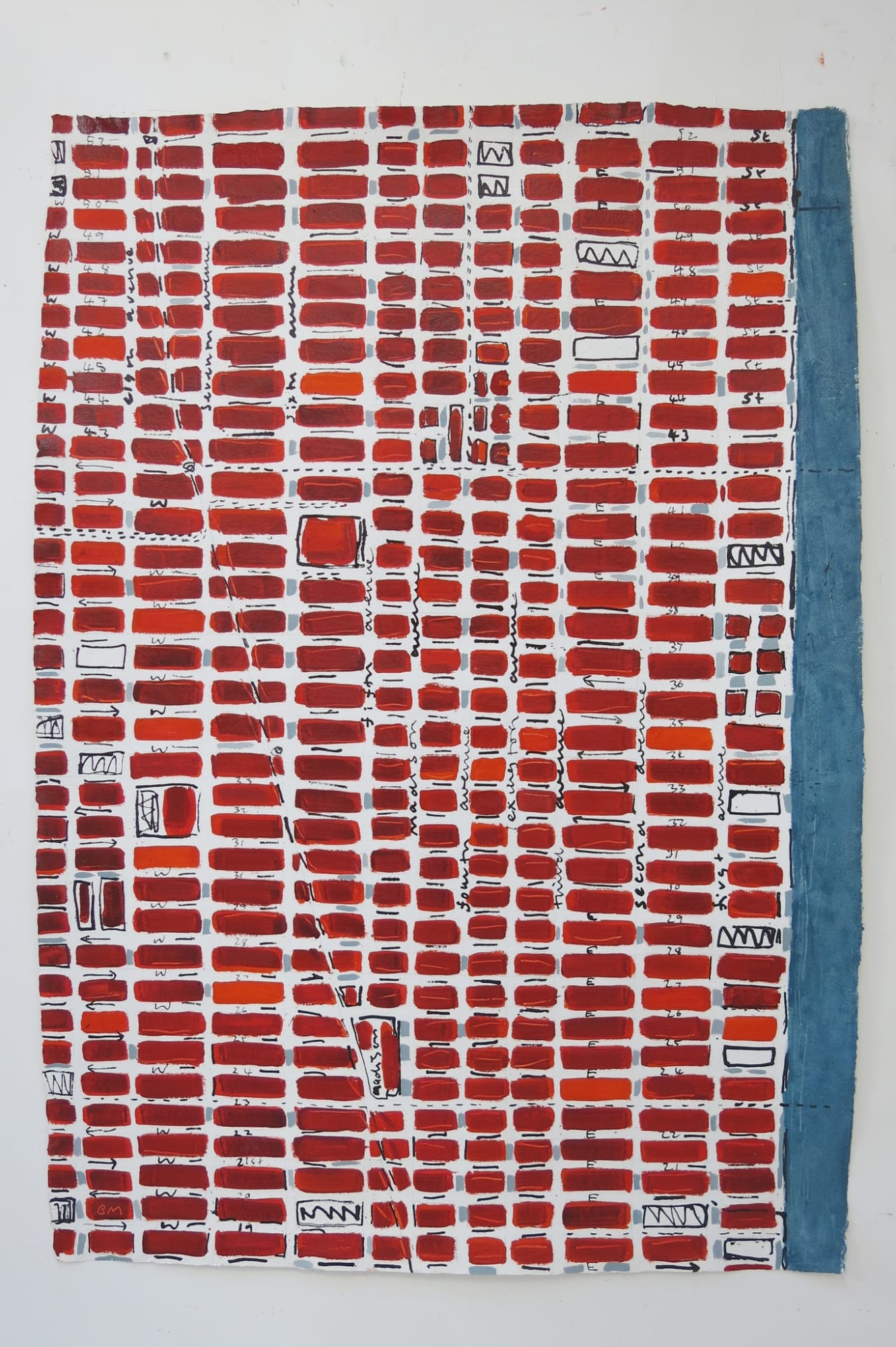 Barbara Macfarlane, East River 19 to 52, 2014