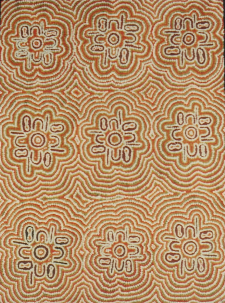 Judy Napaljarri Walker, Fire/Women Dreaming, 1991