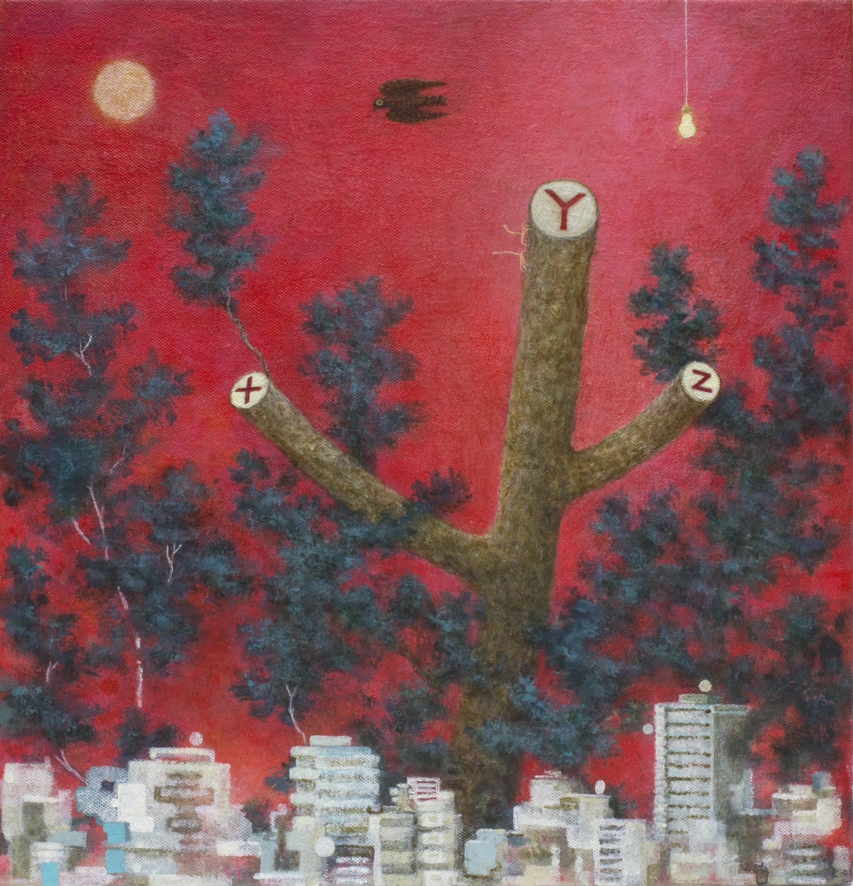 Alasdair Wallace, XYZ, 2013